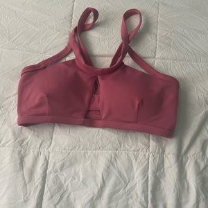 Bombshell Sportswear Queen Bra in blush.